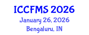 International Conference on Cinema, Film and Media Studies (ICCFMS) January 26, 2026 - Bengaluru, India International Conference on Cinema, Film and Media Studies (ICCFMS) January 26, 2026 - Bengaluru, India
