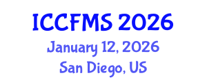 International Conference on Cinema, Film and Media Studies (ICCFMS) January 12, 2026 - San Diego, United States International Conference on Cinema, Film and Media Studies (ICCFMS) January 12, 2026 - San Diego, United States