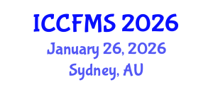 International Conference on Cinema, Film and Media Studies (ICCFMS) January 26, 2026 - Sydney, Australia International Conference on Cinema, Film and Media Studies (ICCFMS) January 26, 2026 - Sydney, Australia