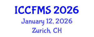 International Conference on Cinema, Film and Media Studies (ICCFMS) January 12, 2026 - Zurich, Switzerland
