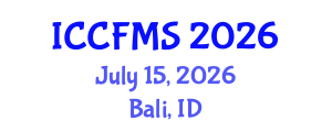 International Conference on Cinema, Film and Media Studies (ICCFMS) July 15, 2026 - Bali, Indonesia International Conference on Cinema, Film and Media Studies (ICCFMS) July 15, 2026 - Bali, Indonesia