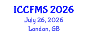 International Conference on Cinema, Film and Media Studies (ICCFMS) July 26, 2026 - London, United Kingdom International Conference on Cinema, Film and Media Studies (ICCFMS) July 26, 2026 - London, United Kingdom