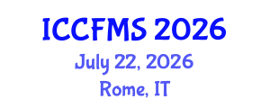 International Conference on Cinema, Film and Media Studies (ICCFMS) July 22, 2026 - Rome, Italy International Conference on Cinema, Film and Media Studies (ICCFMS) July 22, 2026 - Rome, Italy
