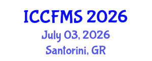 International Conference on Cinema, Film and Media Studies (ICCFMS) July 03, 2026 - Santorini, Greece International Conference on Cinema, Film and Media Studies (ICCFMS) July 03, 2026 - Santorini, Greece
