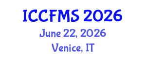 International Conference on Cinema, Film and Media Studies (ICCFMS) June 22, 2026 - Venice, Italy International Conference on Cinema, Film and Media Studies (ICCFMS) June 22, 2026 - Venice, Italy