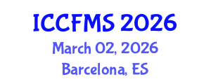 International Conference on Cinema, Film and Media Studies (ICCFMS) March 02, 2026 - Barcelona, Spain International Conference on Cinema, Film and Media Studies (ICCFMS) March 02, 2026 - Barcelona, Spain