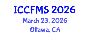 International Conference on Cinema, Film and Media Studies (ICCFMS) March 23, 2026 - Ottawa, Canada International Conference on Cinema, Film and Media Studies (ICCFMS) March 23, 2026 - Ottawa, Canada