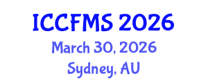 International Conference on Cinema, Film and Media Studies (ICCFMS) March 30, 2026 - Sydney, Australia International Conference on Cinema, Film and Media Studies (ICCFMS) March 30, 2026 - Sydney, Australia