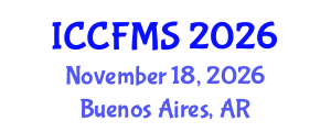 International Conference on Cinema, Film and Media Studies (ICCFMS) November 18, 2026 - Buenos Aires, Argentina International Conference on Cinema, Film and Media Studies (ICCFMS) November 18, 2026 - Buenos Aires, Argentina