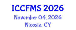 International Conference on Cinema, Film and Media Studies (ICCFMS) November 04, 2026 - Nicosia, Cyprus International Conference on Cinema, Film and Media Studies (ICCFMS) November 04, 2026 - Nicosia, Cyprus