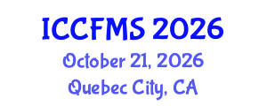 International Conference on Cinema, Film and Media Studies (ICCFMS) October 21, 2026 - Quebec City, Canada International Conference on Cinema, Film and Media Studies (ICCFMS) October 21, 2026 - Quebec City, Canada