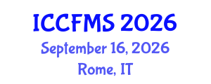 International Conference on Cinema, Film and Media Studies (ICCFMS) September 16, 2026 - Rome, Italy International Conference on Cinema, Film and Media Studies (ICCFMS) September 16, 2026 - Rome, Italy