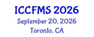 International Conference on Cinema, Film and Media Studies (ICCFMS) September 20, 2026 - Toronto, Canada International Conference on Cinema, Film and Media Studies (ICCFMS) September 20, 2026 - Toronto, Canada