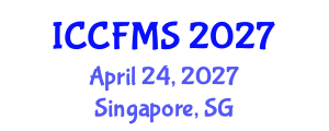 International Conference on Cinema, Film and Media Studies (ICCFMS) April 24, 2027 - Singapore, Singapore International Conference on Cinema, Film and Media Studies (ICCFMS) April 24, 2027 - Singapore, Singapore