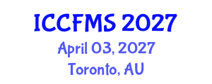 International Conference on Cinema, Film and Media Studies (ICCFMS) April 03, 2027 - Toronto, Australia International Conference on Cinema, Film and Media Studies (ICCFMS) April 03, 2027 - Toronto, Australia