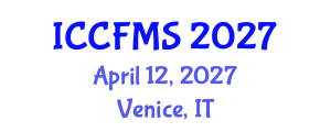 International Conference on Cinema, Film and Media Studies (ICCFMS) April 12, 2027 - Venice, Italy International Conference on Cinema, Film and Media Studies (ICCFMS) April 12, 2027 - Venice, Italy