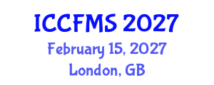 International Conference on Cinema, Film and Media Studies (ICCFMS) February 15, 2027 - London, United Kingdom International Conference on Cinema, Film and Media Studies (ICCFMS) February 15, 2027 - London, United Kingdom