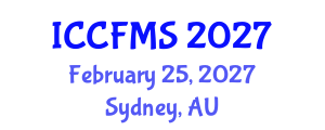 International Conference on Cinema, Film and Media Studies (ICCFMS) February 25, 2027 - Sydney, Australia International Conference on Cinema, Film and Media Studies (ICCFMS) February 25, 2027 - Sydney, Australia