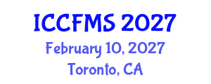 International Conference on Cinema, Film and Media Studies (ICCFMS) February 10, 2027 - Toronto, Canada International Conference on Cinema, Film and Media Studies (ICCFMS) February 10, 2027 - Toronto, Canada