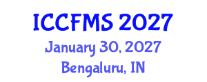 International Conference on Cinema, Film and Media Studies (ICCFMS) January 30, 2027 - Bengaluru, India International Conference on Cinema, Film and Media Studies (ICCFMS) January 30, 2027 - Bengaluru, India