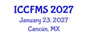 International Conference on Cinema, Film and Media Studies (ICCFMS) January 23, 2027 - Cancún, Mexico International Conference on Cinema, Film and Media Studies (ICCFMS) January 23, 2027 - Cancún, Mexico