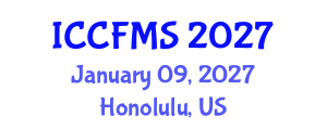 International Conference on Cinema, Film and Media Studies (ICCFMS) January 09, 2027 - Honolulu, United States International Conference on Cinema, Film and Media Studies (ICCFMS) January 09, 2027 - Honolulu, United States