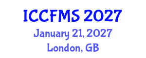 International Conference on Cinema, Film and Media Studies (ICCFMS) January 21, 2027 - London, United Kingdom International Conference on Cinema, Film and Media Studies (ICCFMS) January 21, 2027 - London, United Kingdom
