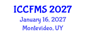 International Conference on Cinema, Film and Media Studies (ICCFMS) January 16, 2027 - Montevideo, Uruguay International Conference on Cinema, Film and Media Studies (ICCFMS) January 16, 2027 - Montevideo, Uruguay