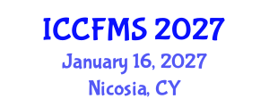 International Conference on Cinema, Film and Media Studies (ICCFMS) January 16, 2027 - Nicosia, Cyprus International Conference on Cinema, Film and Media Studies (ICCFMS) January 16, 2027 - Nicosia, Cyprus