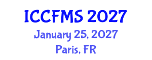 International Conference on Cinema, Film and Media Studies (ICCFMS) January 25, 2027 - Paris, France International Conference on Cinema, Film and Media Studies (ICCFMS) January 25, 2027 - Paris, France