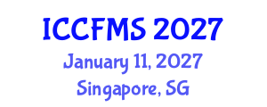 International Conference on Cinema, Film and Media Studies (ICCFMS) January 11, 2027 - Singapore, Singapore International Conference on Cinema, Film and Media Studies (ICCFMS) January 11, 2027 - Singapore, Singapore