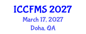International Conference on Cinema, Film and Media Studies (ICCFMS) March 17, 2027 - Doha, Qatar International Conference on Cinema, Film and Media Studies (ICCFMS) March 17, 2027 - Doha, Qatar