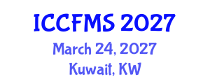 International Conference on Cinema, Film and Media Studies (ICCFMS) March 24, 2027 - Kuwait, Kuwait International Conference on Cinema, Film and Media Studies (ICCFMS) March 24, 2027 - Kuwait, Kuwait