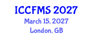 International Conference on Cinema, Film and Media Studies (ICCFMS) March 15, 2027 - London, United Kingdom International Conference on Cinema, Film and Media Studies (ICCFMS) March 15, 2027 - London, United Kingdom