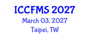 International Conference on Cinema, Film and Media Studies (ICCFMS) March 03, 2027 - Taipei, Taiwan International Conference on Cinema, Film and Media Studies (ICCFMS) March 03, 2027 - Taipei, Taiwan