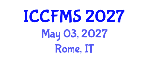 International Conference on Cinema, Film and Media Studies (ICCFMS) May 03, 2027 - Rome, Italy International Conference on Cinema, Film and Media Studies (ICCFMS) May 03, 2027 - Rome, Italy