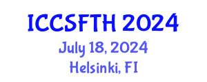International Conference on Cinema Studies, Film Theory and History (ICCSFTH) July 18, 2024 - Helsinki, Finland