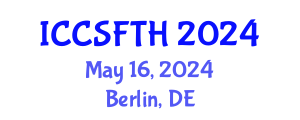 International Conference on Cinema Studies, Film Theory and History (ICCSFTH) May 16, 2024 - Berlin, Germany