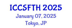 International Conference on Cinema Studies, Film Theory and History (ICCSFTH) January 07, 2025 - Tokyo, Japan