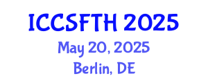 International Conference on Cinema Studies, Film Theory and History (ICCSFTH) May 20, 2025 - Berlin, Germany