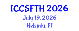 International Conference on Cinema Studies, Film Theory and History (ICCSFTH) July 19, 2026 - Helsinki, Finland