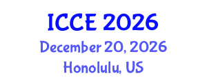 International Conference on Circuits and Electronics (ICCE) December 20, 2026 - Honolulu, United States International Conference on Circuits and Electronics (ICCE) December 20, 2026 - Honolulu, United States