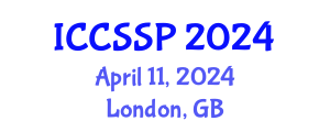 International Conference on Circuits, Systems, and Signal Processing (ICCSSP) April 11, 2024 - London, United Kingdom