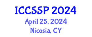 International Conference on Circuits, Systems, and Signal Processing (ICCSSP) April 25, 2024 - Nicosia, Cyprus