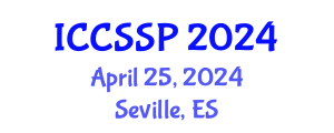 International Conference on Circuits, Systems, and Signal Processing (ICCSSP) April 25, 2024 - Seville, Spain