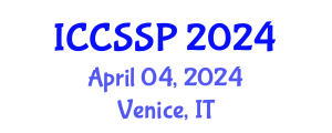 International Conference on Circuits, Systems, and Signal Processing (ICCSSP) April 04, 2024 - Venice, Italy