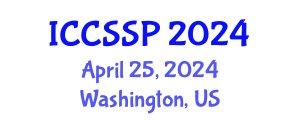 International Conference on Circuits, Systems, and Signal Processing (ICCSSP) April 25, 2024 - Washington, United States
