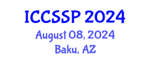 International Conference on Circuits, Systems, and Signal Processing (ICCSSP) August 08, 2024 - Baku, Azerbaijan