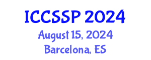 International Conference on Circuits, Systems, and Signal Processing (ICCSSP) August 15, 2024 - Barcelona, Spain