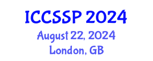 International Conference on Circuits, Systems, and Signal Processing (ICCSSP) August 22, 2024 - London, United Kingdom